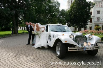 Amerykańskie samochód do ślubu limuzyna,excalibur 88,auto ślubne