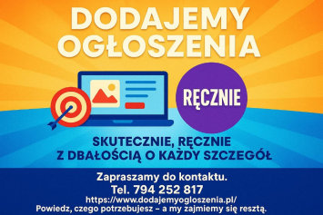 Reklama w internecie - lokalna lub ogólnopolska, nawet na 800 portalach