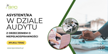 Asystent/ka w dziale audytu z orzeczeniem - zdalnie (cała Polska)