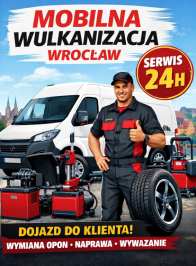 Mobilna wulkanizacja Wrocław - 515 044 535