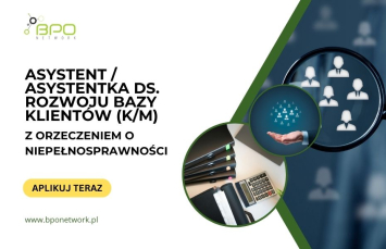 Asystent ds. Rozwoju Bazy Przewoźników (K/M) z orzeczeniem zdalnie