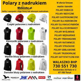 Walaszko BHP - polary dla kierowców, magazynierów i handlowców