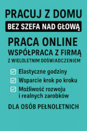 PRACA W DOMU PRZY KOMPUTERZE